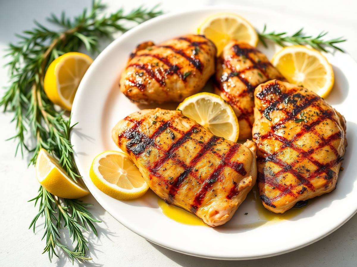 Garlic Herb Grilled Chicken